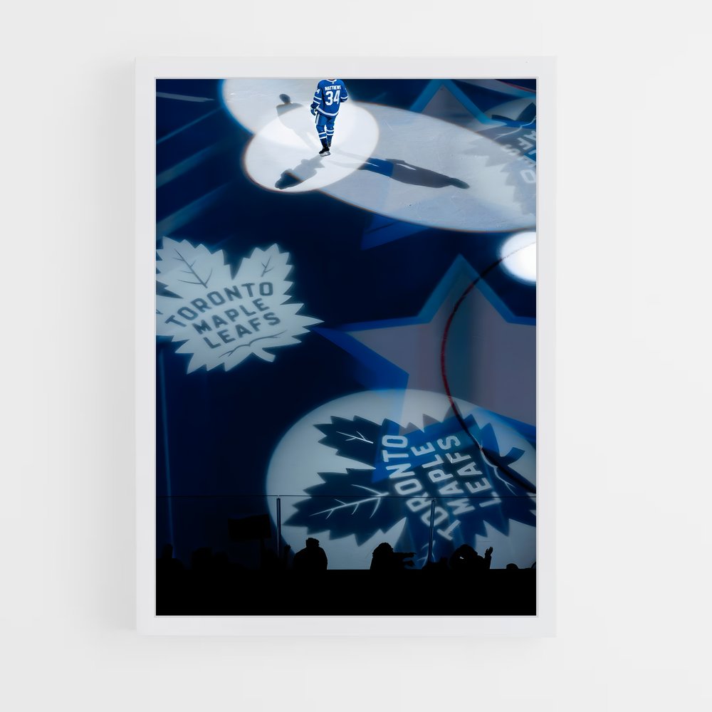 Poster Snowboarder en Élévation – affiche Hockey sur glace (vue 3)